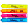 Surligneurs à réservoir Sharpie, pointe biseautée, couleurs assorties, 4 unités
