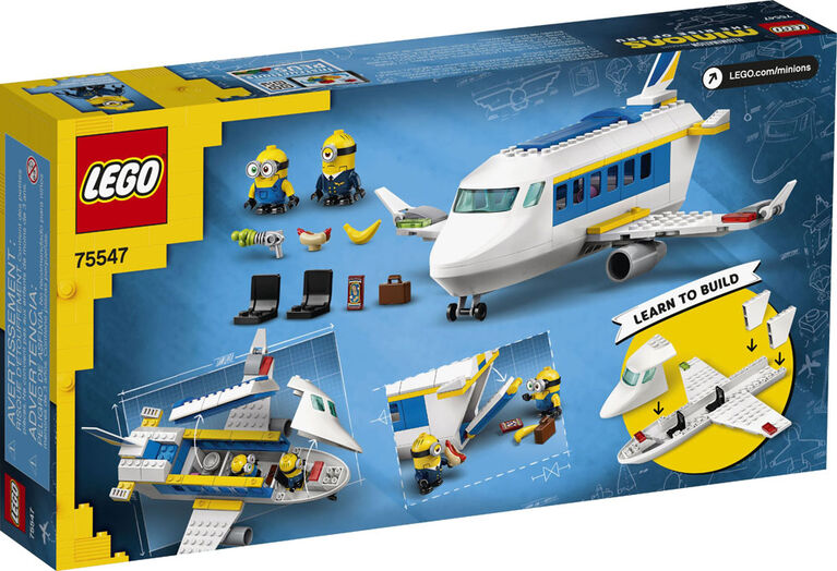 LEGO Minions - Minion Pilot in Training 75547 (119 pieces)