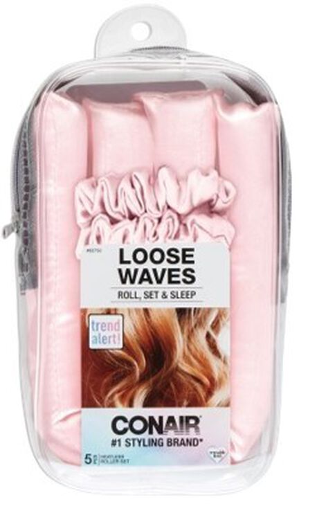 Conair 3 Pk Satin Heatless Styling Set Conair 3 Pk Satin Heatless Styling Set