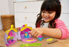Hello Kitty Tea Party Compact (4.9-in / 12.5-cm) with 2 Sanrio Minis Figures, Stationery Notepad and Accessories