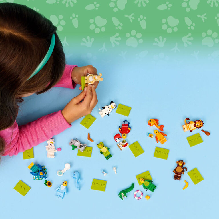 LEGO Minifigures Animal Series 28 Mystery Box Toy for Kids, Boys, & Girls, Ages 5+ - 71051