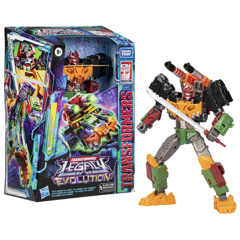 Transformers Legacy Evolution Voyager Class Comic Universe Bludgeon 7 Inch Action Figure For Boys And Girls Ages 8 And Up