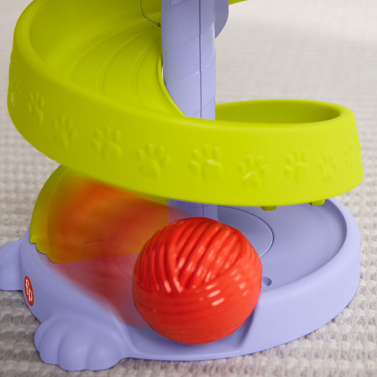 Fisher-Price FP Pets Purrr-fect Ball Tower Developmental Toy for Babies & Toddlers