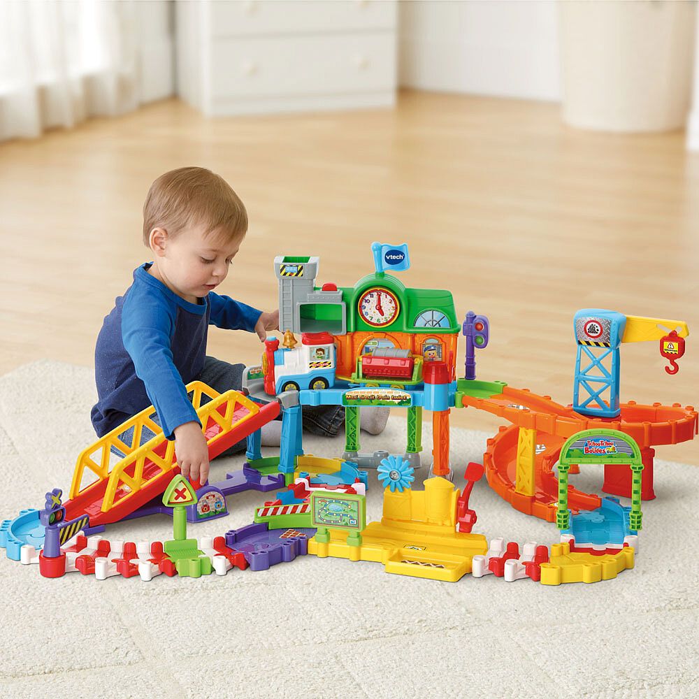 Vtech go go smart sales wheels train set