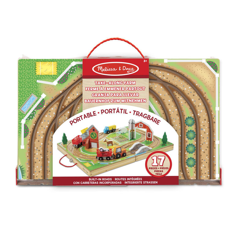 Melissa & Doug Take Along Tabletop Vehicle Set