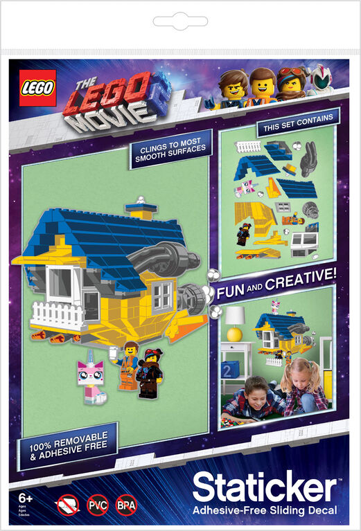 LEGO Staticker - LEGO Movie 2: Emmet's House