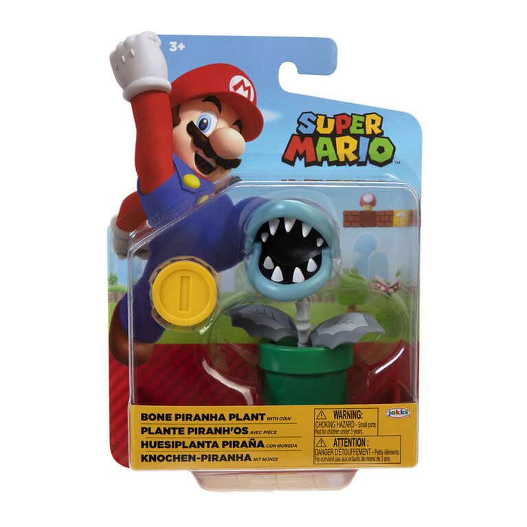 Super Mario 4 "Figures Wave 21 - Usine de Piranha en os avec pièce