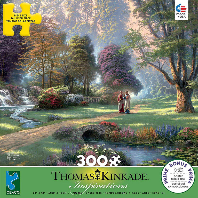 Ceaco: Thomas Kinkade - Walk of Faith casse tête (300pc)