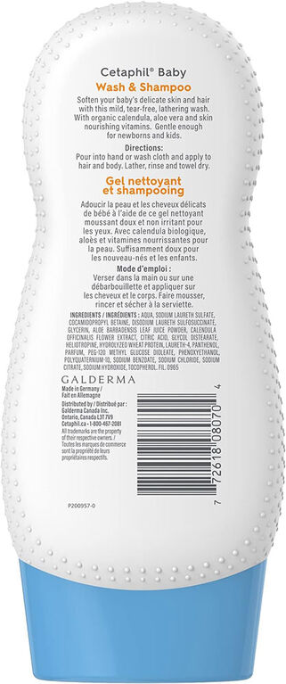Cetaphil Baby Wash and Shampoo 230 ml