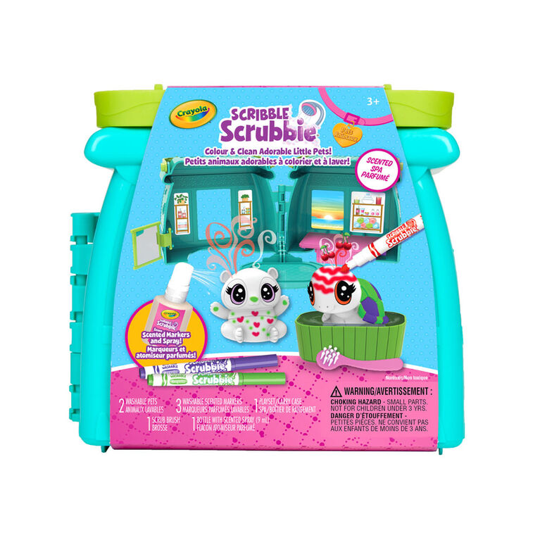 Compagnons spa parfumé Scribble Scrubbie Crayola