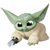 Star Wars The Bounty Collection Series 7, Grogu Mini Action Figure, Lightsaber Inspection Pose, 2.25 Inch-Scale