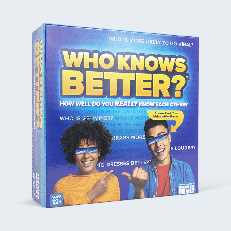 Who Knows Better? - Édition anglaise