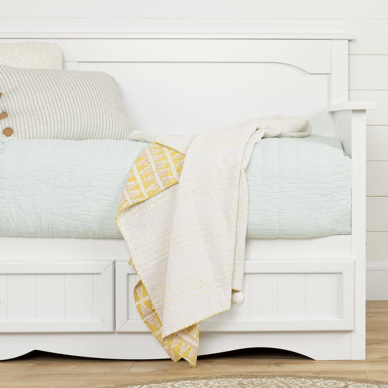Meubles South Shore, Daybed with Storage - Pure White