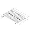 DHP - Lit gigogne pour banquette-lit, Blanc