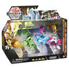 Bakugan Evolutions, Battle Strike Pack Nillious et Titan King, 6 figurines articulées Bakugan, 9 cartes à collectionner et 8 BakuCores