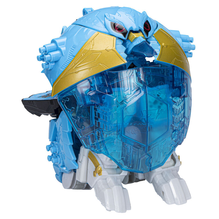Power Rangers Dino Ptera Freeze Zord Morphing Dino Robot Zord with Zord Link Mix-and-Match Custom Build System