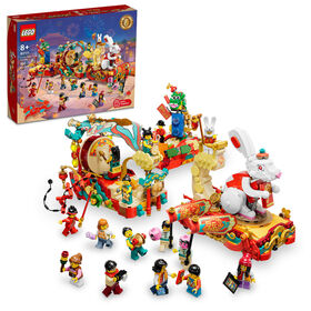 LEGO Le défilé du Nouvel An lunaire 80111; Ensemble de jouet de construction (1 653 pièces)