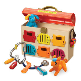 B. toys, Critter Clinic, Vet Set for Kids