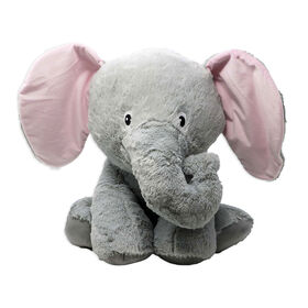 Plushies by Baby Mode Éléphant gris en peluche - 18"