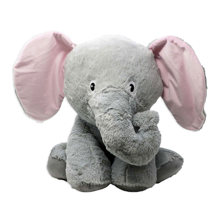 Plushies by Baby Mode Éléphant gris en peluche - 18"