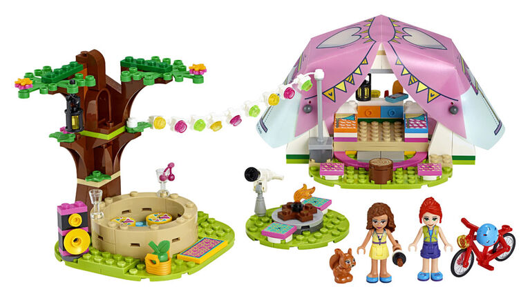 LEGO Friends Le camping glamour dans la nature 41392 (241 pièces)