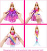 Barbie Royale Dreamtopia 2-en-1, Poupée transformable en Sirène (Blonde, 30 cm) avec 3 Tenues et Accessoires