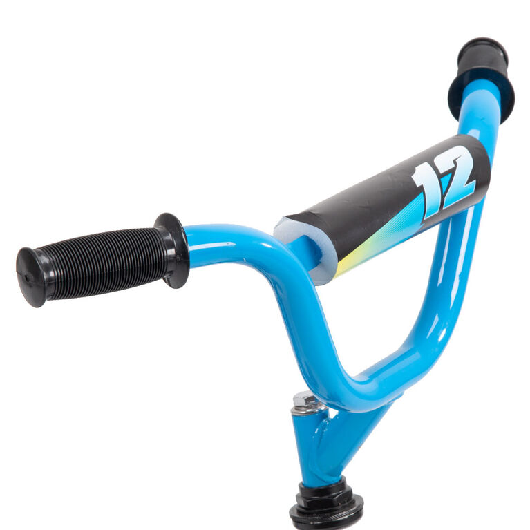 Vélo de 12' (30 cm) Avigo Spark bleu/blanc, pour garçon