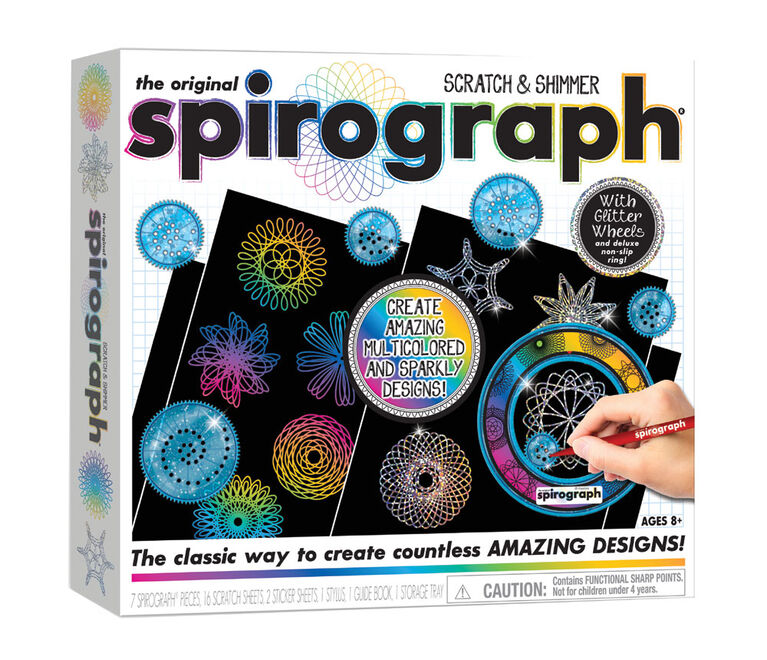 Spirograph Scratch and Shimmer - English Edition