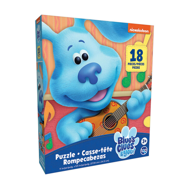 SureLox Kids Puzzles - Blues Clues - 18 Pieces - English Edition