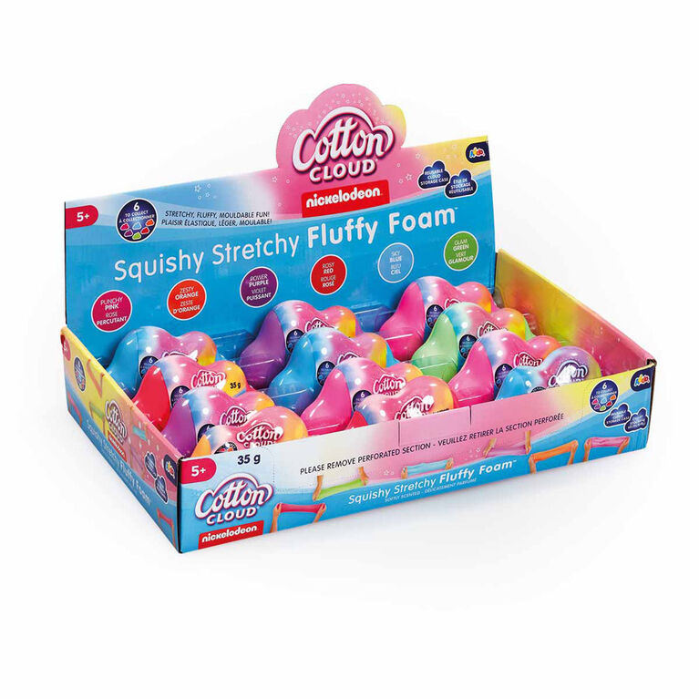 Nickelodeon Cotton Cloud Fluffy Foam - Colors may vary - Notre exclusivité