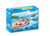 Playmobil Family Fun - Speedboat with Tube Riders 70091