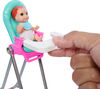 Barbie Skipper Babysitters Inc & Playset, Includes Doll, Baby, and Mealtime Accessories, 10 Piece Set