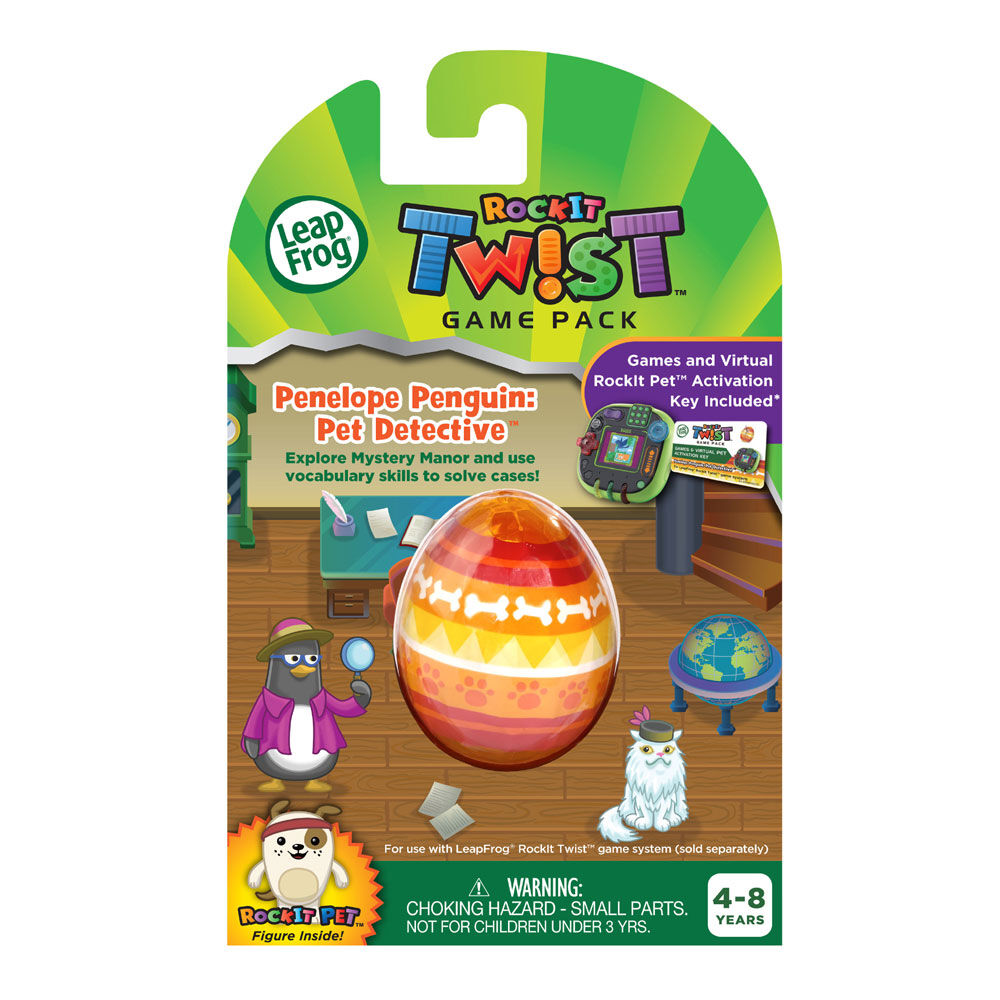LEAP FROG-Rocket twist game pack--2 pack--solve mysteries and explore animals 