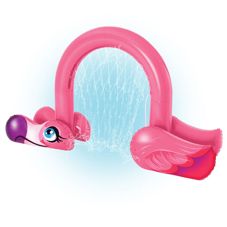 Splash Buddies Inflatable Flamingo Arch Sprinkler