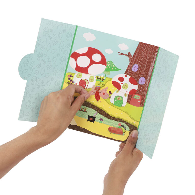 B. toys - Bug Sticker Book with 2-Way Microscope