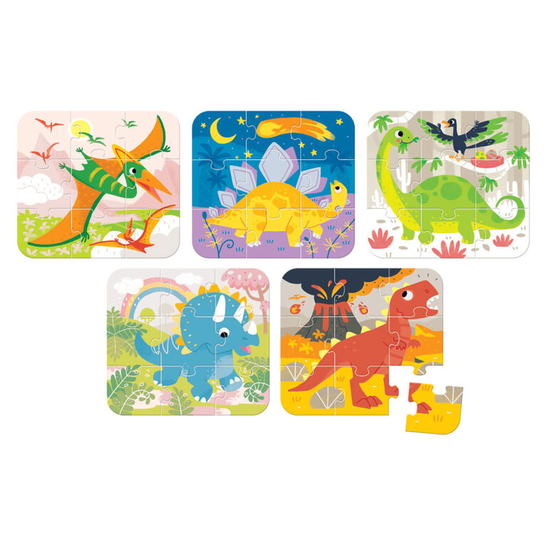On-The-Go- 45 Puzzle- Dinosaurs