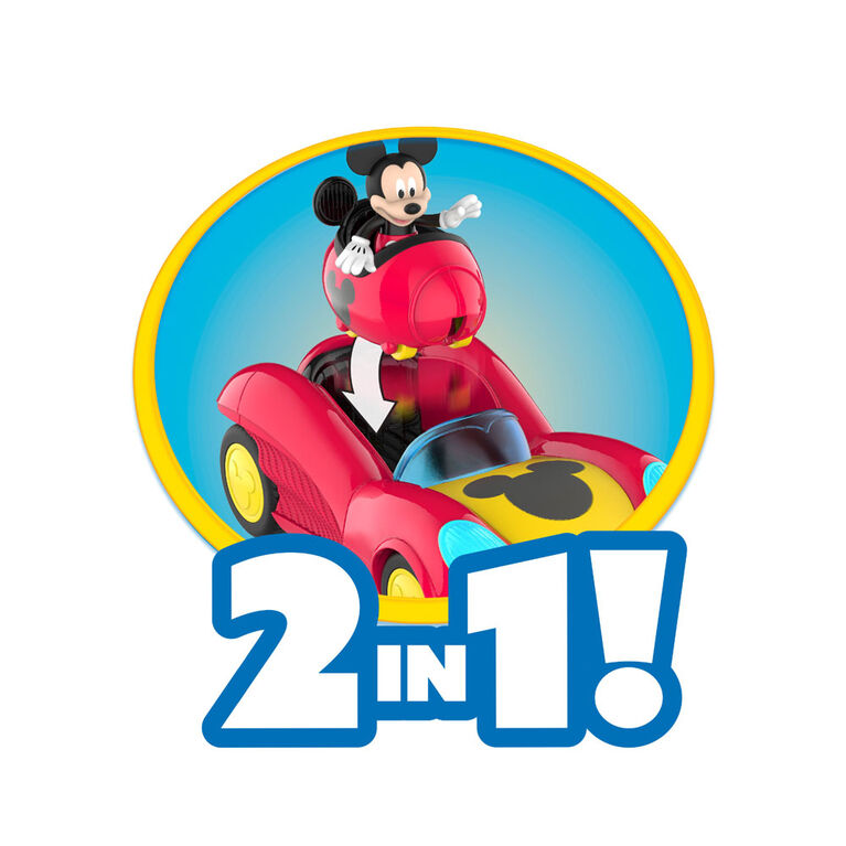 Disney Junior Mickey Mouse Funhouse Transforming Vehicle, Mickey Mouse