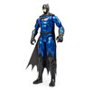 Batman 12-inch Metal-Tech Batman Action Figure (Black/Light Blue Suit)