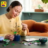 LEGO Botanicals Hibiscus Flower Building Set - DIY Home & Office Decor for Adults, Ages 18+ - 10372