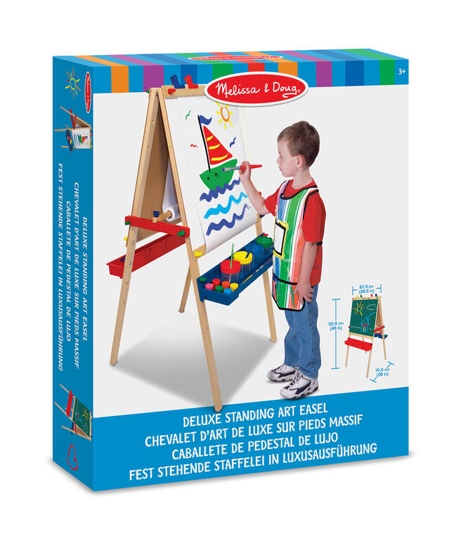Melissa & Doug Deluxe Standing Art Easel Toys R Us Canada