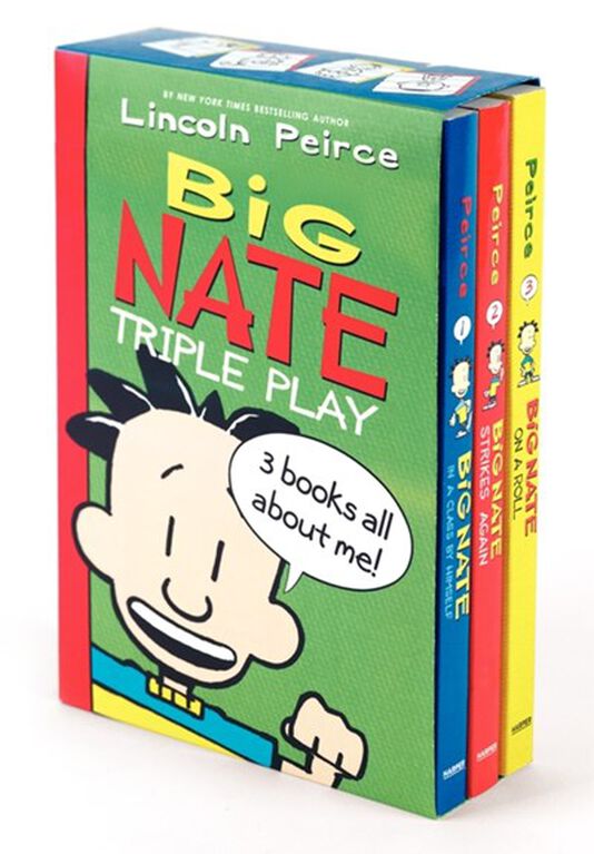Big Nate Triple Play Box Set - Édition anglaise