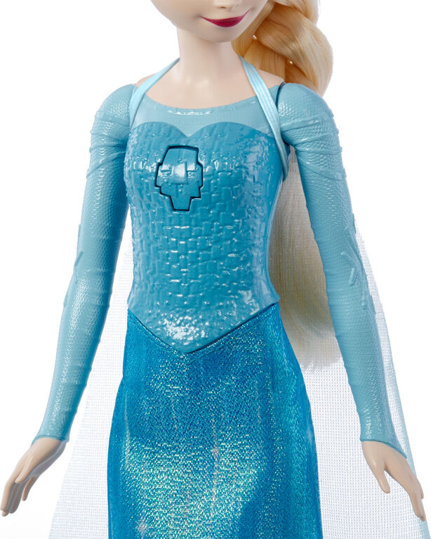 Disney - La Reine des Neiges - Poupée - Elsa Chantante, Version Anglaise