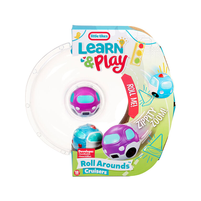 Voitures Little TikesMD Learn and PlayMC Roll AroundsMC, paquet de 2 - Édition anglaise
