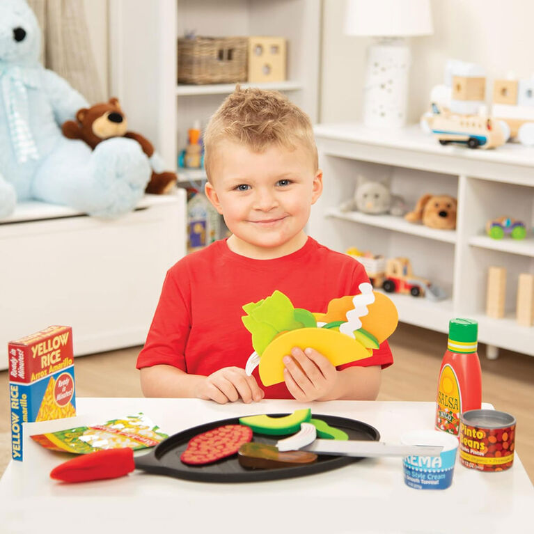 Melissa and Doug - Fill and Fold Taco and Tortilla Set