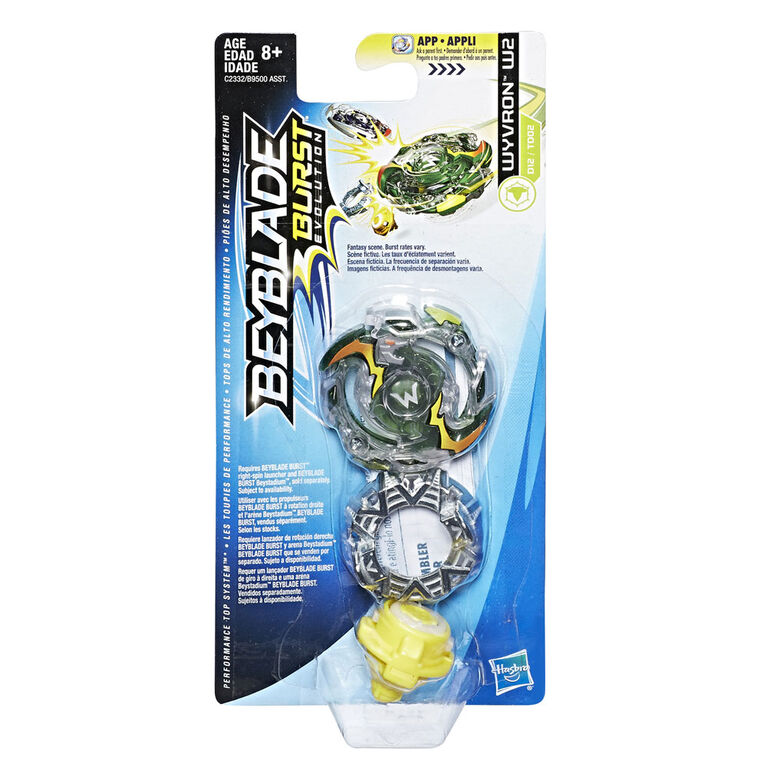 Beyblade Burst Evolution Single Top Pack Wyvron W2