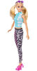 Barbie Fashionistas Doll Long Blonde Pigtails Wearing Teal Sport Top