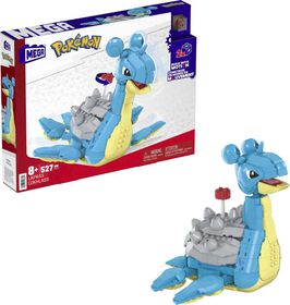 MEGA Pokémon Lapras Building Toy Kit with Action Figure (527 Pieces)
