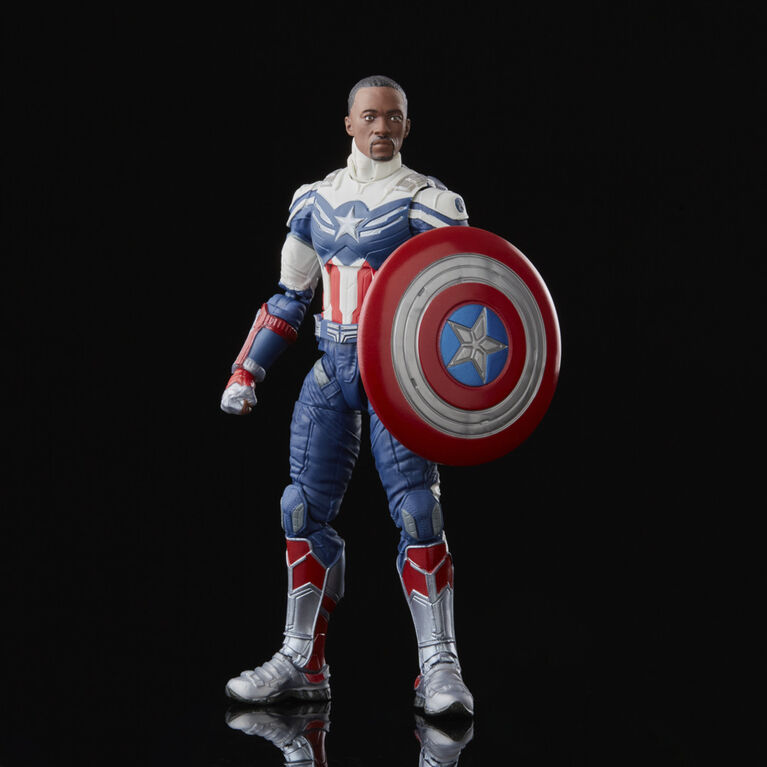 Marvel Legends Series Captain America 2-Pack Steve Rogers and Sam Wilson MCU Figures