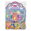 Melissa & Doug Puffy Sticker Activity Book: Mermaids - 65 Reusable Stickers