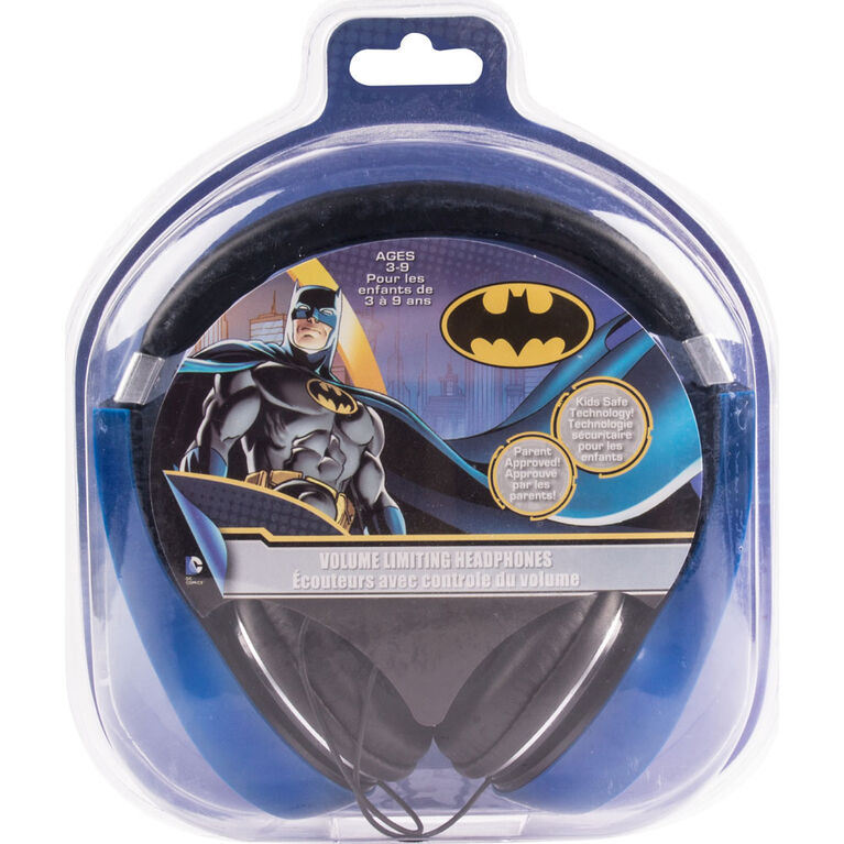 Casque d'écoute Batman pour enfants